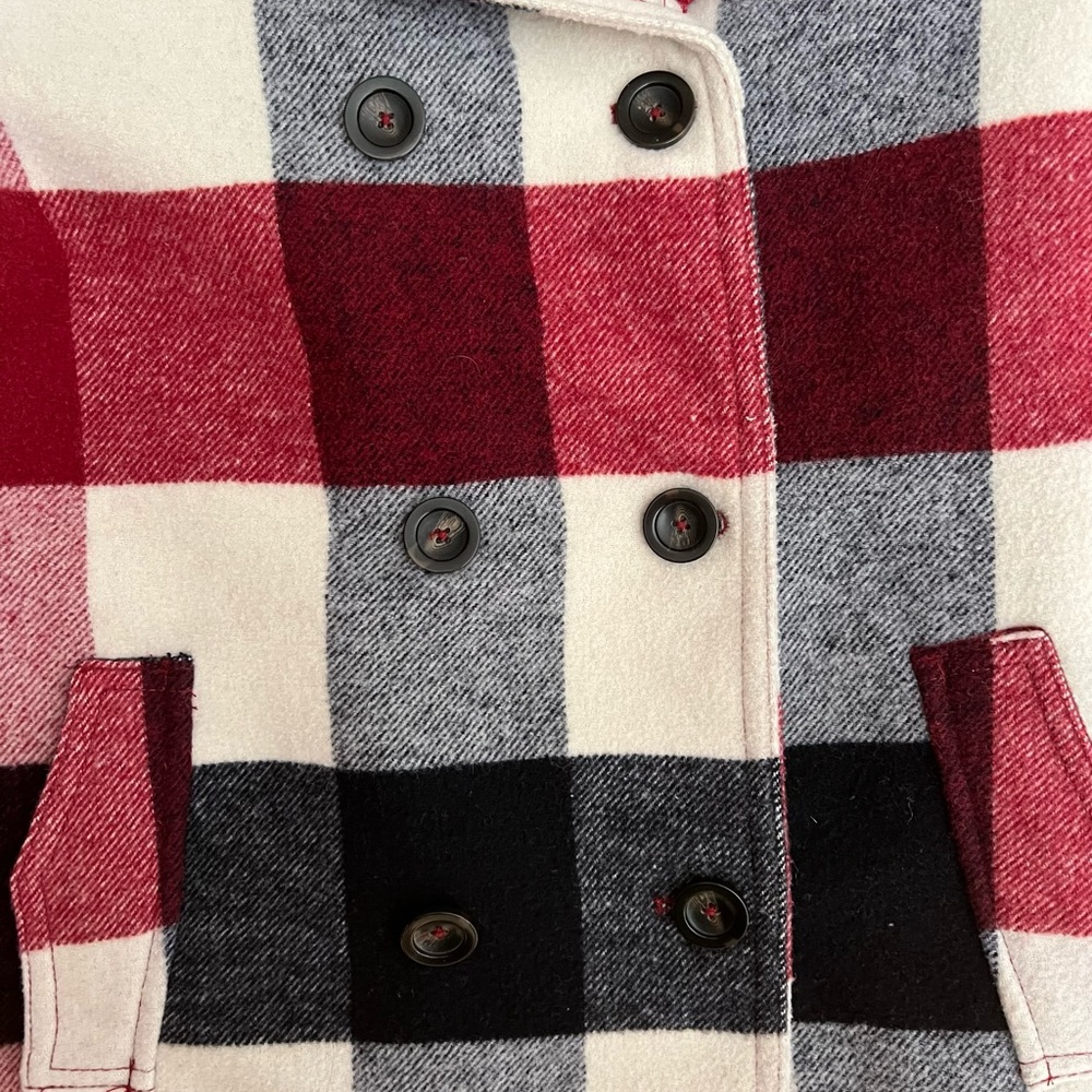 Ruum plaid jacket, quilted inside, excellent condition, size youth 7/8 - Picture 6 of 8